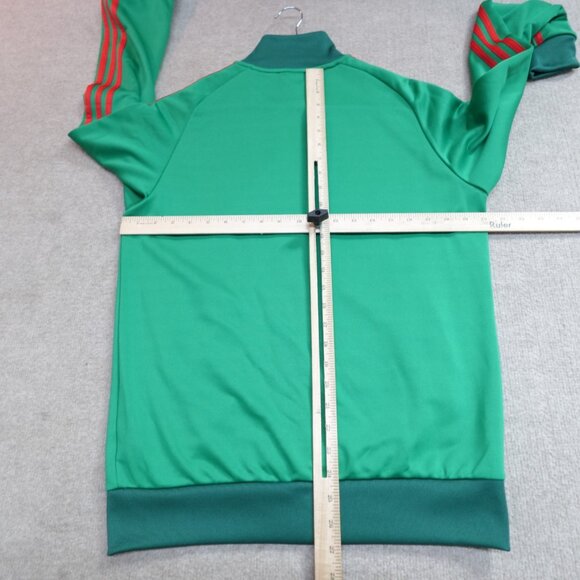 Adidas Jacket Small Green Full Zip Embroidered Mexico World Cup - Picture 7 of 9